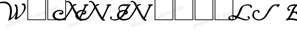 Wrenn Initials Embossed字体转换